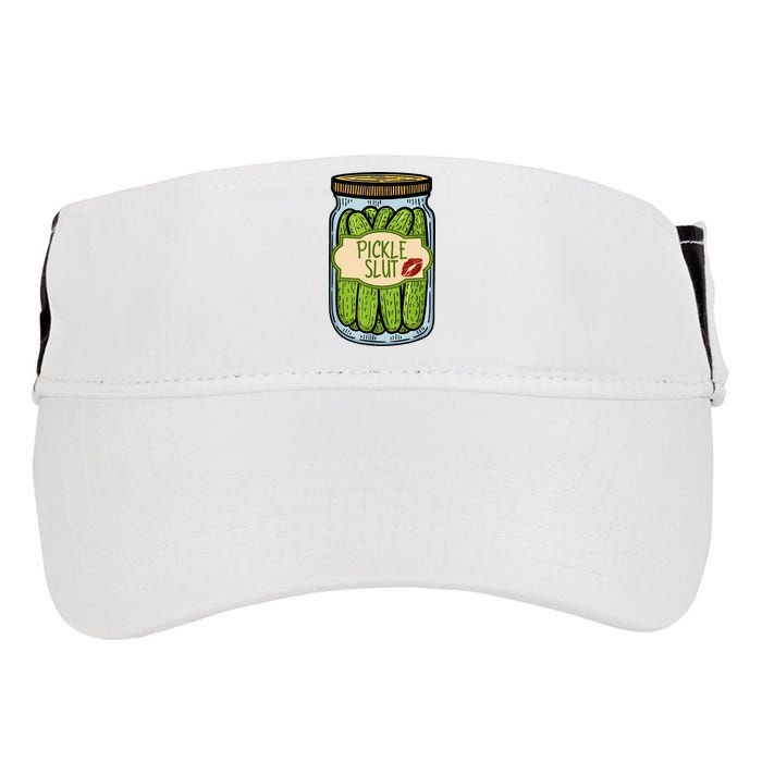Pickle Slut Funny Pickle Slut Who Loves Pickles Apaprel Adult Drive Performance Visor