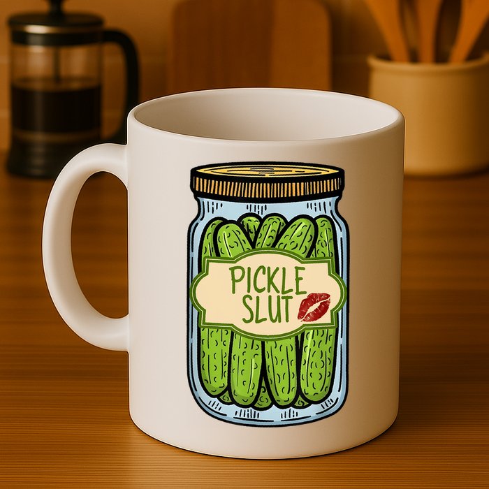 Pickle Slut Funny Pickle Slut Who Loves Pickles Apaprel Mug