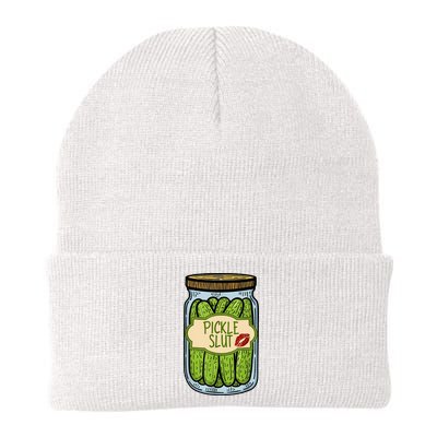 Pickle Slut Funny Pickle Slut Who Loves Pickles Apaprel Beanie