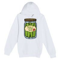 Pickle Slut Funny Pickle Slut Who Loves Pickles Apaprel Premium Pullover Hoodie