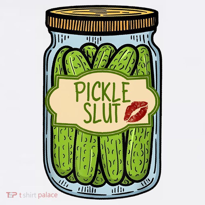 Pickle Slut Funny Pickle Slut Who Loves Pickles Apaprel Poster