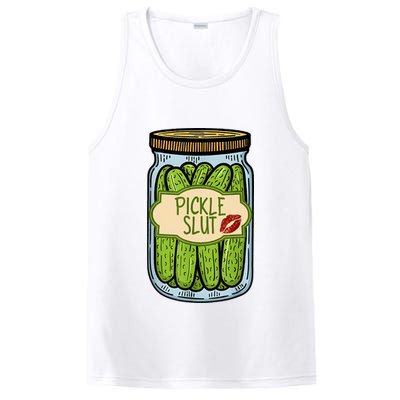 Pickle Slut Funny Pickle Slut Who Loves Pickles Apaprel PosiCharge Competitor Tank
