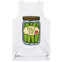 Pickle Slut Funny Pickle Slut Who Loves Pickles Apaprel Tank Top