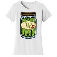 Pickle Slut Funny Pickle Slut Who Loves Pickles Apaprel Women's T-Shirt