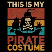 Pirate Ship Funny Pirate Outfit Pirate Costume Retro Pirate Impact Tech Backpack