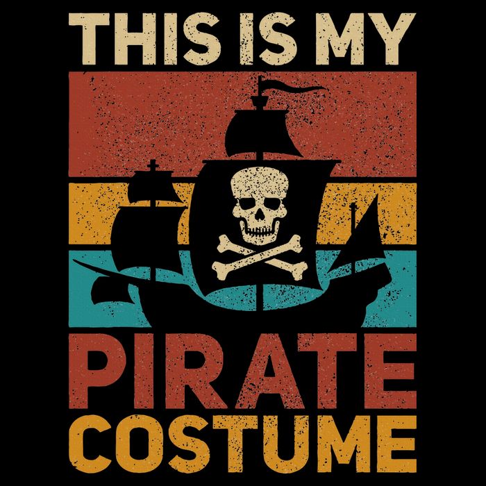 Pirate Ship Funny Pirate Outfit Pirate Costume Retro Pirate Impact Tech Backpack