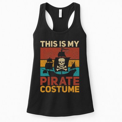 Pirate Ship Funny Pirate Outfit Pirate Costume Retro Pirate Womens Tank Top