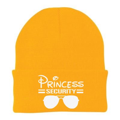 Princess Security Funny Birthday Halloween Party Design Knit Cap Winter Beanie