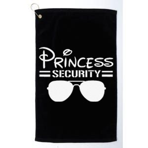 Princess Security Funny Birthday Halloween Party Design Platinum Collection Golf Towel