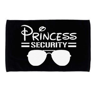 Princess Security Funny Birthday Halloween Party Design Microfiber Hand Towel