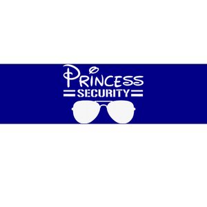 Princess Security Funny Birthday Halloween Party Design Bumper Sticker