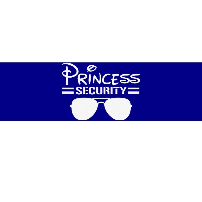 Princess Security Funny Birthday Halloween Party Design Bumper Sticker