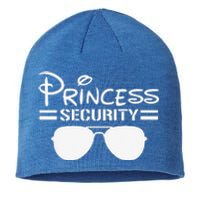 Princess Security Funny Birthday Halloween Party Design Sustainable Beanie