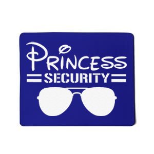 Princess Security Funny Birthday Halloween Party Design Mousepad