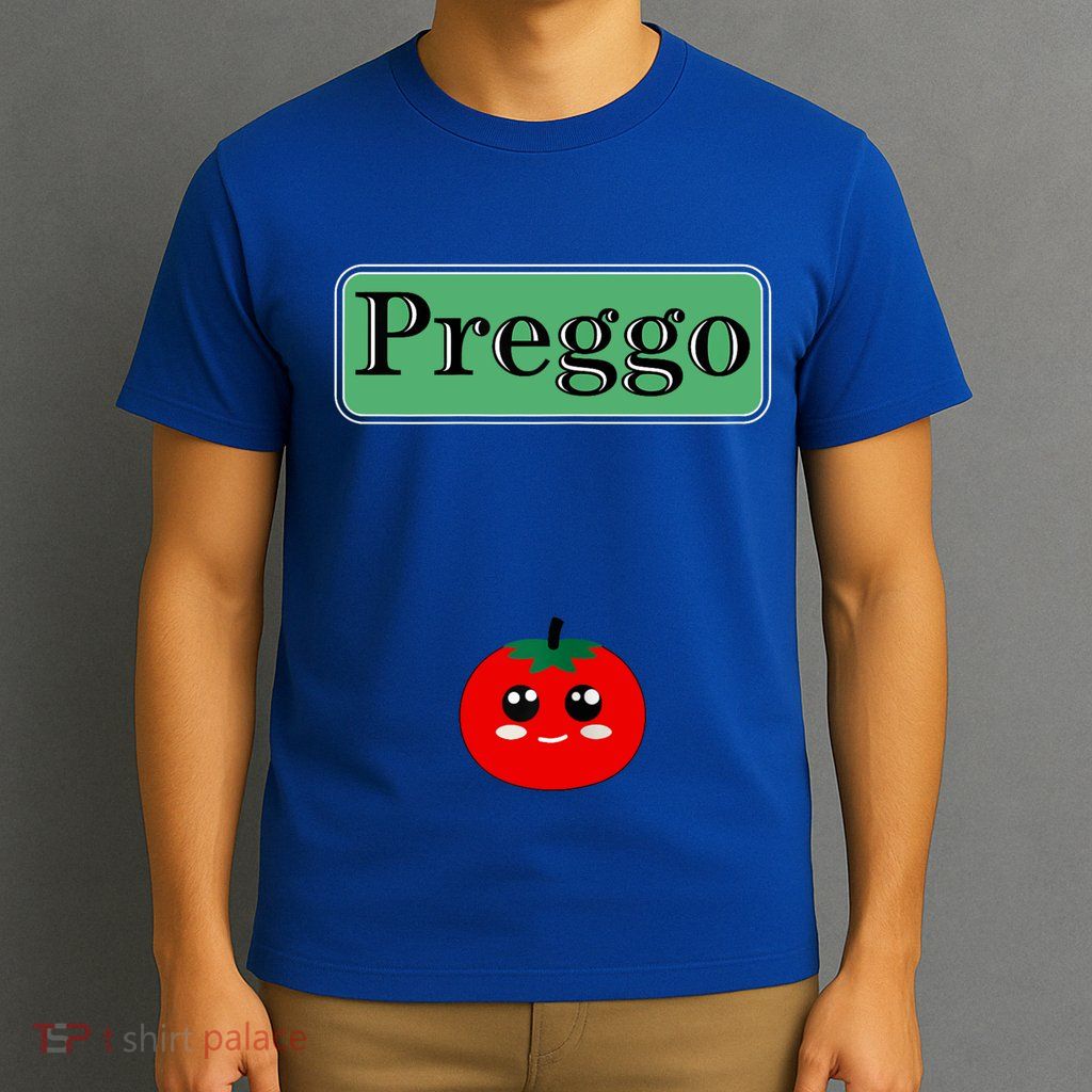 Preggo Sauce Funny Maternity Halloween Costume Tomato Sauce T-Shirt