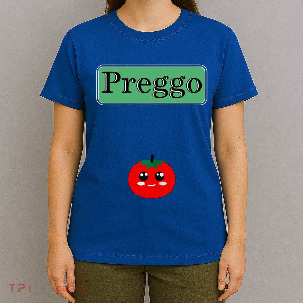 Preggo Sauce Funny Maternity Halloween Costume Tomato Sauce T-Shirt