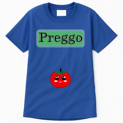 Preggo Sauce Funny Maternity Halloween Costume Tomato Sauce Tall T-Shirt