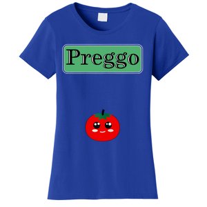 Preggo Sauce Funny Maternity Halloween Costume Tomato Sauce Women's T-Shirt