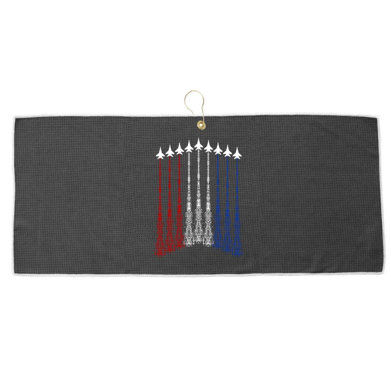 Patriotic Shirts For Men 4th Of July Shirts For Men USA Large Microfiber Waffle Golf Towel