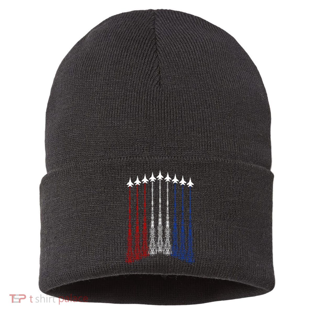 Patriotic Shirts For Men 4th Of July Shirts For Men USA Sustainable Knit Beanie