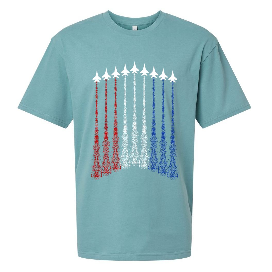 Patriotic Shirts For Men 4th Of July Shirts For Men USA Sueded Cloud Jersey T-Shirt