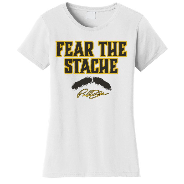 Paul Skenes Fear The Stache Women's T-Shirt