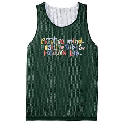 Positive Spring Flowers Mesh Reversible Basketball Jersey Tank