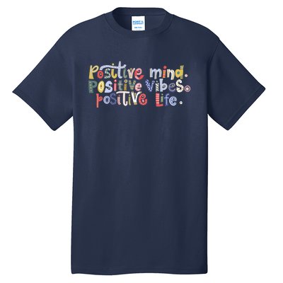 Positive Spring Flowers Tall T-Shirt