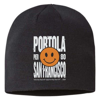 Portola San Francisco Pier 80 Lineup 2024 Sustainable Beanie