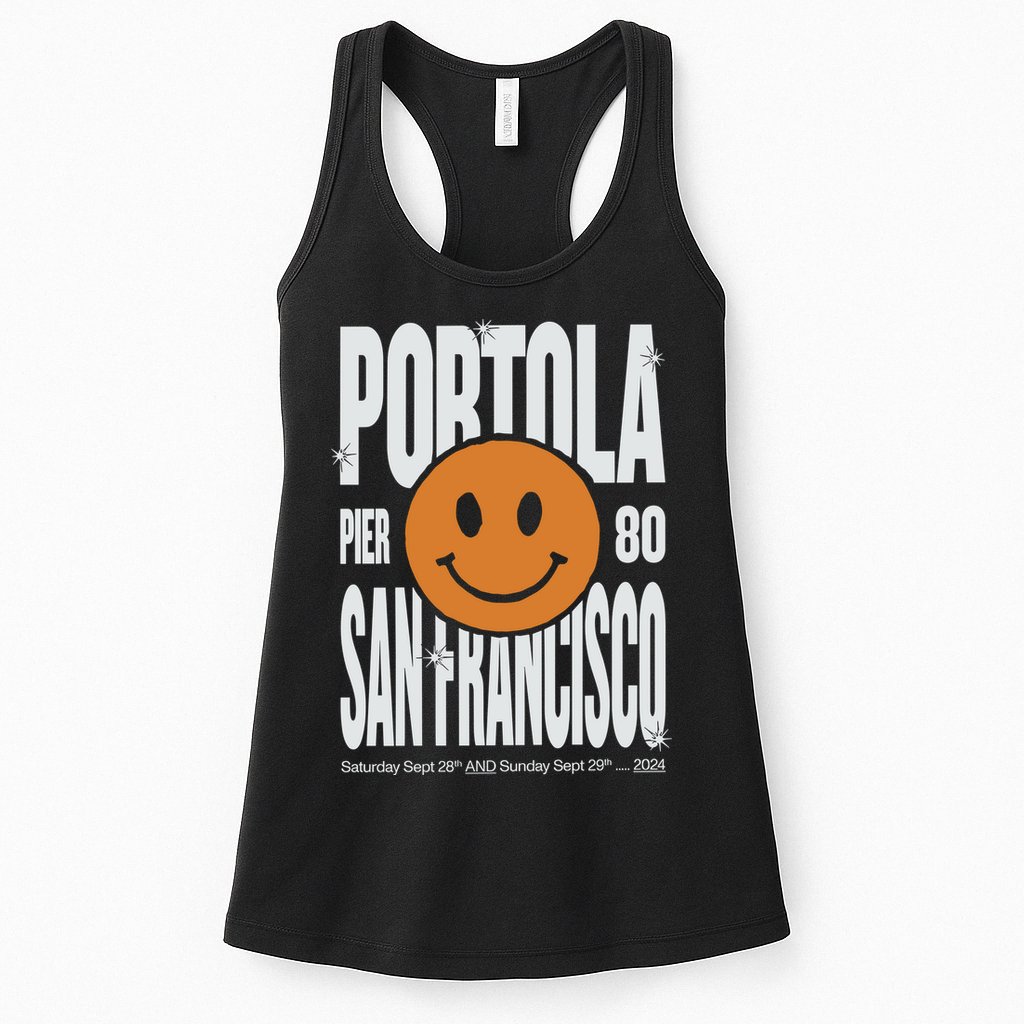 Portola San Francisco Pier 80 Lineup 2024 Womens Tank Top
