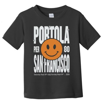 Portola San Francisco Pier 80 Lineup 2024 Toddler T-Shirt