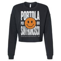 Portola San Francisco Pier 80 Lineup 2024 Cropped Pullover Crew