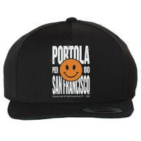 Portola San Francisco Pier 80 Lineup 2024 Wool Snapback Cap