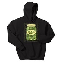 Pickle Slut Funny Pickle Slut Who Loves Pickles Apaprel Kids Hoodie