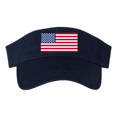 Pickleball Stars Flag Pickleball Flag Valucap Bio-Washed Visor