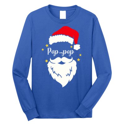 Poppop Santa Family Gift Family Christmas Gift Long Sleeve Shirt