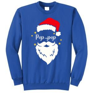 Poppop Santa Family Gift Family Christmas Gift Sweatshirt