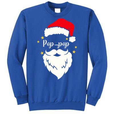 Poppop Santa Family Gift Family Christmas Gift Sweatshirt