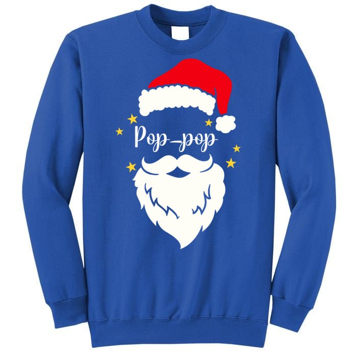 Poppop Santa Family Gift Family Christmas Gift Sweatshirt