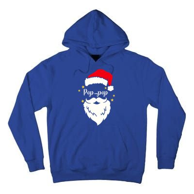 Poppop Santa Family Gift Family Christmas Gift Tall Hoodie