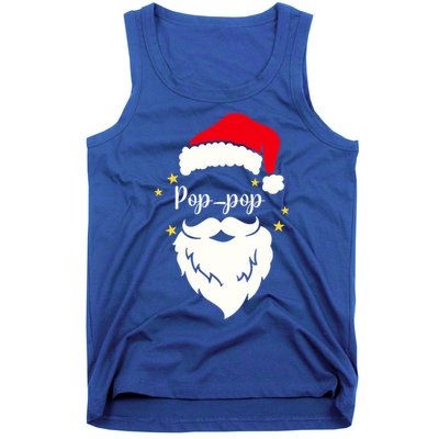 Poppop Santa Family Gift Family Christmas Gift Tank Top