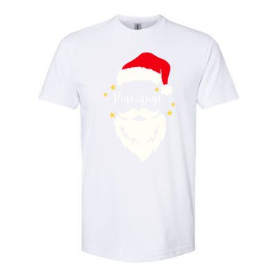 Poppop Santa Family Gift Family Christmas Gift Softstyle CVC T-Shirt