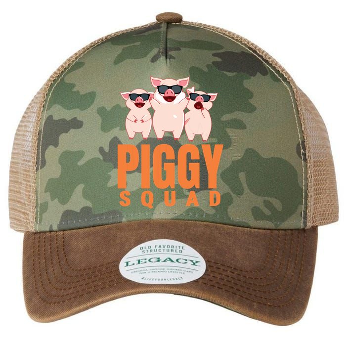 Piggy Squad Funny Pig Shirts For Boy Legacy Tie Dye Trucker Hat