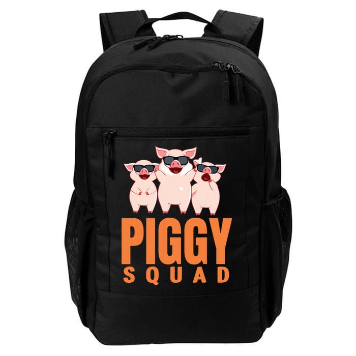 Piggy Squad Funny Pig Shirts For Boy Backpack