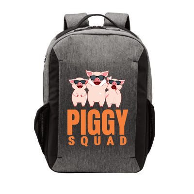 Piggy Squad Funny Pig Shirts For Boy Vector Backpack