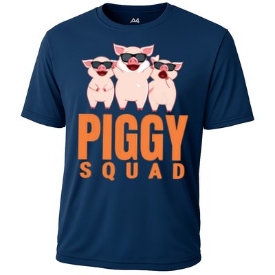 Piggy Squad Funny Pig Shirts For Boy Performance Shirt