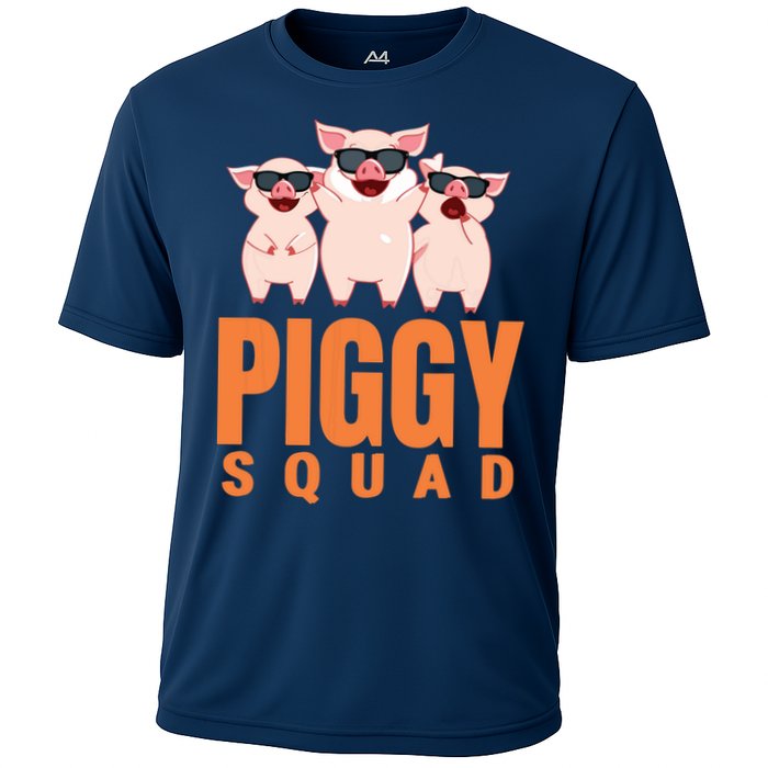 Piggy Squad Funny Pig Shirts For Boy Performance Shirt