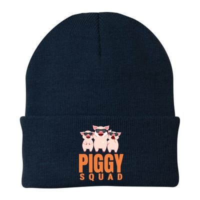 Piggy Squad Funny Pig Shirts For Boy Beanie