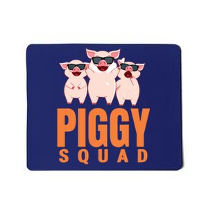 Piggy Squad Funny Pig Shirts For Boy Mousepad