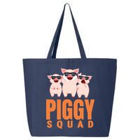 Piggy Squad Funny Pig Shirts For Boy 25L Jumbo Tote